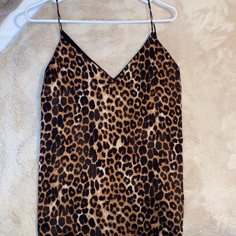 Never Worn - Oversized Leopard Tank